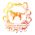 Classy Weathered Golden Retriever t-shirts by MenagerieMayhem Classy Weathered Golden Retriever t-shirts