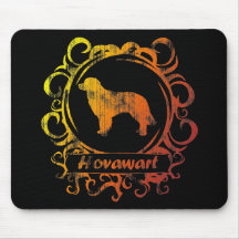 Classy Weathered Hovawart Mouse Pads