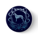 Classy Weathered Smooth Collie buttons by MenagerieMayhem Classy Weathered Smooth Collie buttons