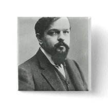 Claude Debussy Pinback Button