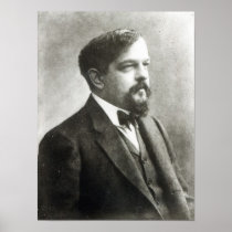Claude Debussy, c.1908 Print