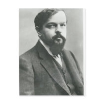 Claude Debussy Postcard