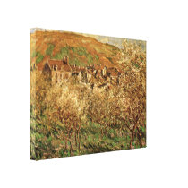 Claude Monet - Blooming apple trees Canvas Prints