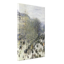 Claude Monet - Boulevard des Capucines Gallery Wrapped Canvas
