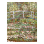 Claude Monet - Bridge Over a Pond of Water Lilies Post Card