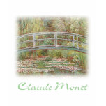 Claude Monet - Bridge Over a Pond of Water Lilies Tshirts