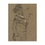 Claude Monet Caricature of a Man c. 1855-1856 Tech postcards