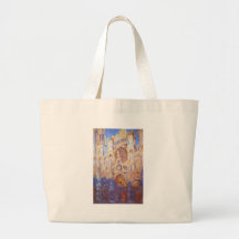 Claude Monet - catedral de Ruán Bolsas Lienzo