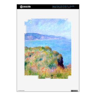 Claude Monet: Cliff Near Pourville