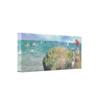 Claude Monet: Cliff Walk at Pourville canvas prints