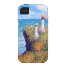 Claude Monet: Cliff Walk at Pourville iPhone 4 Case
