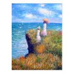 Claude Monet: Cliff Walk at Pourville postcards
