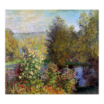 Claude Monet - Corner of the Garden at Montgeron posters