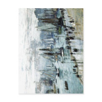 Claude Monet, Fishing Boats Leaving the Harbor, Le Postcards