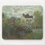 Claude Monet Garden in Argenteuil Mousepad