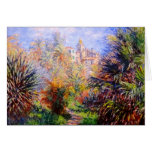 Claude Monet: Gardens of the Villa Moreno Bordighe Greeting Card