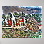 Claude Monet - Haystack at Giverny Posters