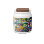 Claude Monet: Iris Garden by Giverny Candy Jar