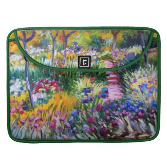 Claude Monet: Iris Garden by Giverny