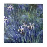 Claude Monet: Irises tiles