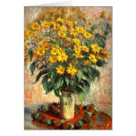 Claude Monet: Jerusalem Artichokes cards