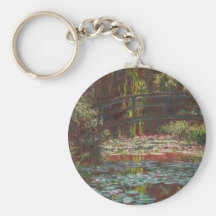 Claude Monet Key Chain
