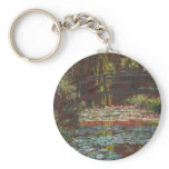 Claude Monet Key Chain
