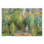 Claude Monet: Monet's Garden at Vétheuil placemats