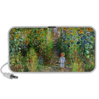 Claude Monet: Monet's Garden at Vétheuil zazzle_doodle
