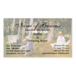 Claude Monet Painting, Edge of a Wood  by Sargent Business Card Template
