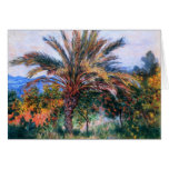 Claude Monet: Palm Tree at Bordighera Cards