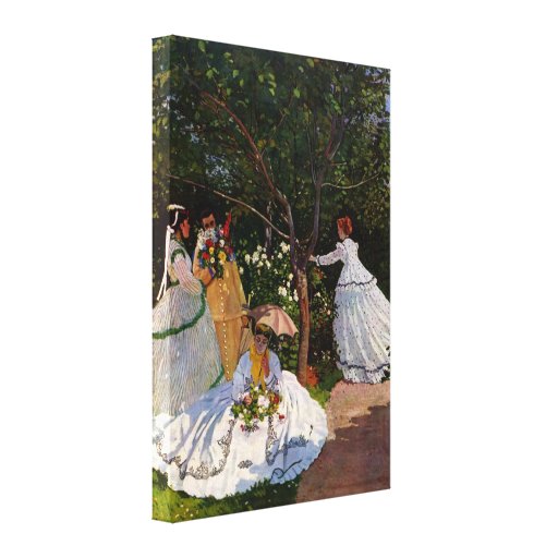Claude Picnic Canvas Print Zazzle