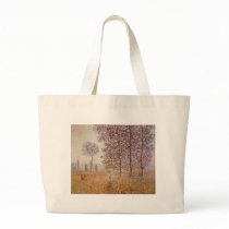 Claude Monet - Poplars in the Sun bags