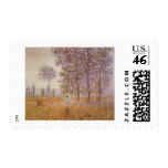 Claude Monet - Poplars in the Sun postage