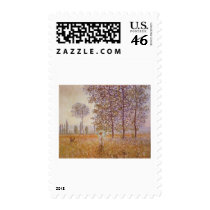 Claude Monet - Poplars in the Sun postage