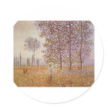 Claude Monet - Poplars in the Sun Sticker