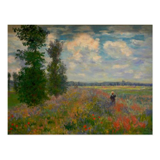 Claude Monet, Poppy Fields - Postcards