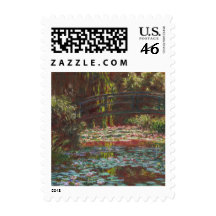 Claude Monet Postage Stamps