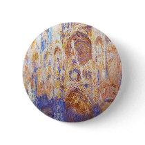 Claude Monet - Rouen Cathedral Pinback Buttons