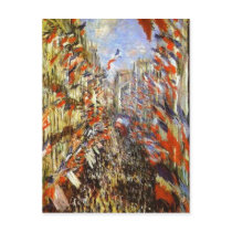 Claude Monet, Rue Montorgueil, Paris, Festival of postcards by rahulbiswas Claude Monet, Rue Montorgueil, Paris, Festival of postcards