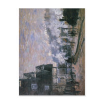 Claude Monet Saint-Lazare Station, the Western Reg Post Card