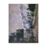 Claude Monet Saint-Lazare Station, the Western Reg postcards