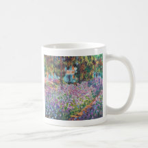 Claude Monet - The Artist's Garden at Givern Mug