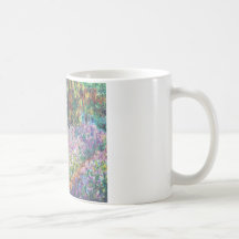Claude Monet - The Artist's Garden at Givern Coffee Mug
