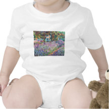 Claude Monet - The Artist's Garden at Givern Tee Shirts