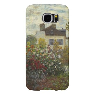 Claude Monet The Artist's Garden Floral Vintage Samsung Galaxy S6 Cases