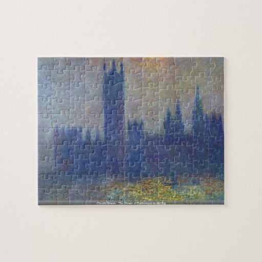 Claude Monet - The House of Parliament in the fog Puzzle