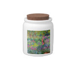 Claude Monet: The Iris Garden at Giverny Candy Jar