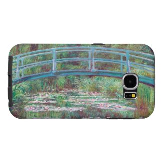 Claude Monet The Japanese Footbridge Samsung Galaxy S6 Cases