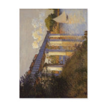 Claude Monet The Railway Bridge at Argenteuil Le P Postcard